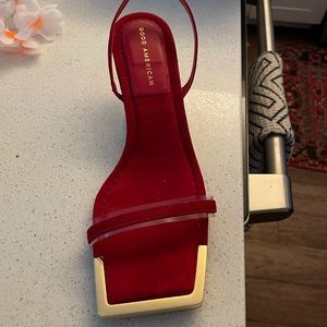 NWT square toed GA shoes